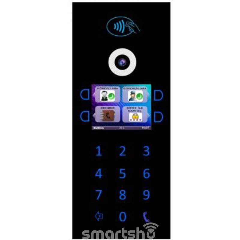 پنل بیرونی آیفون تصویری مولتی تک 4 اینچ کد DIP40