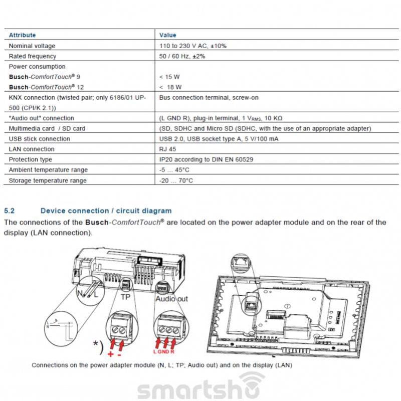 نمایشگر لمسی 9 اینچ ABB کد 8136/09