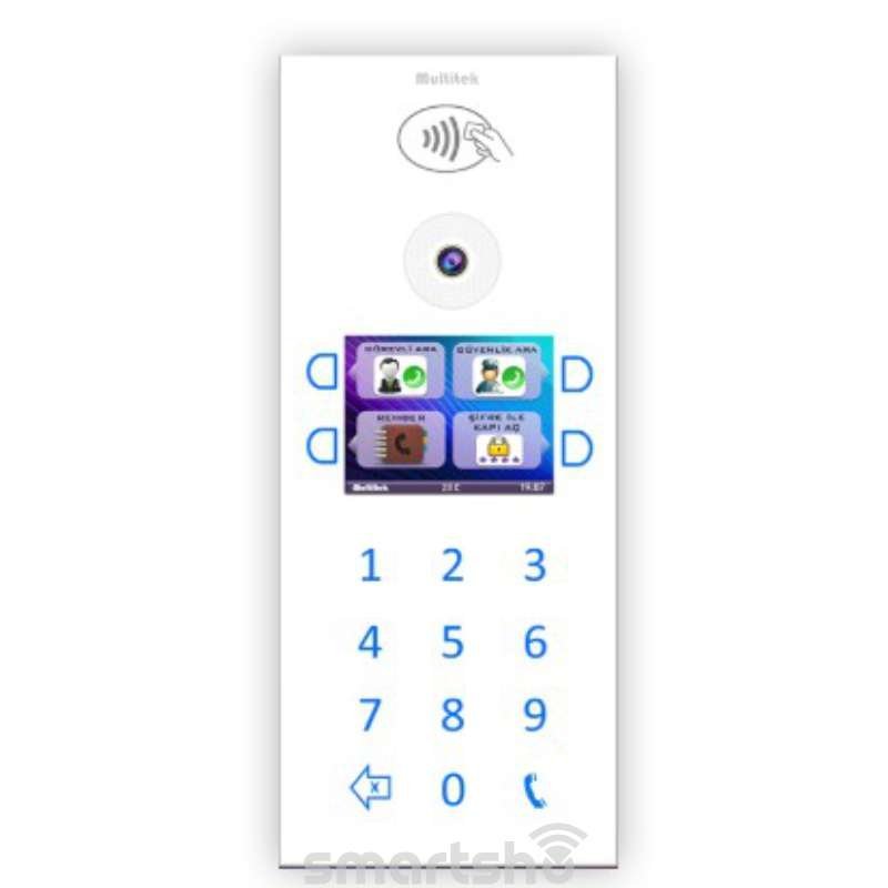 پنل بیرونی آیفون تصویری مولتی تک 4 اینچ کد DIP40