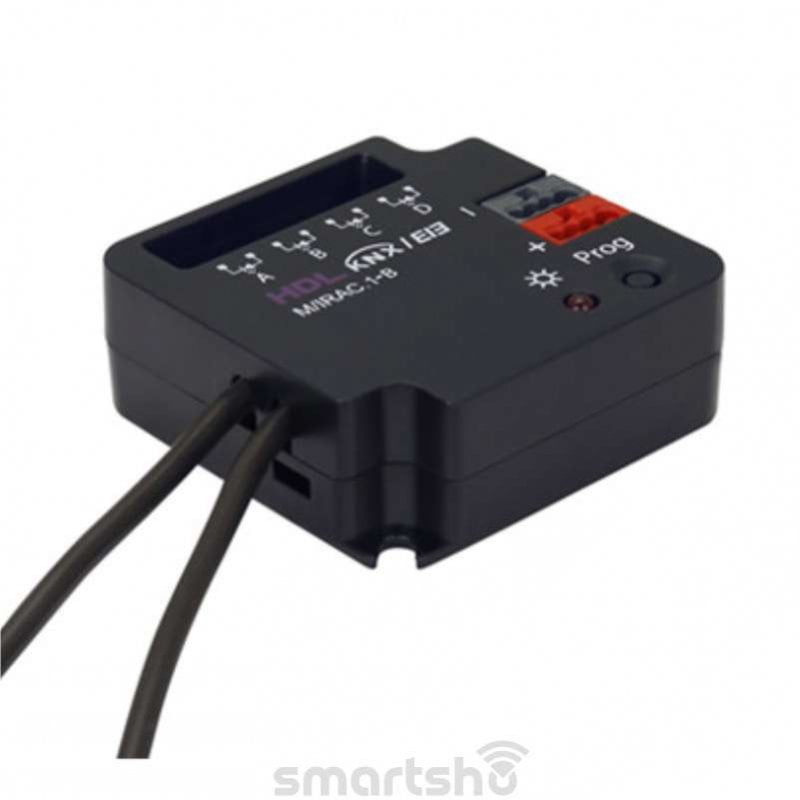 فرستنده 4 کاناله سیگنالهای مادون قرمز به KNX برند HDL کد HDL-M/IRAC.1