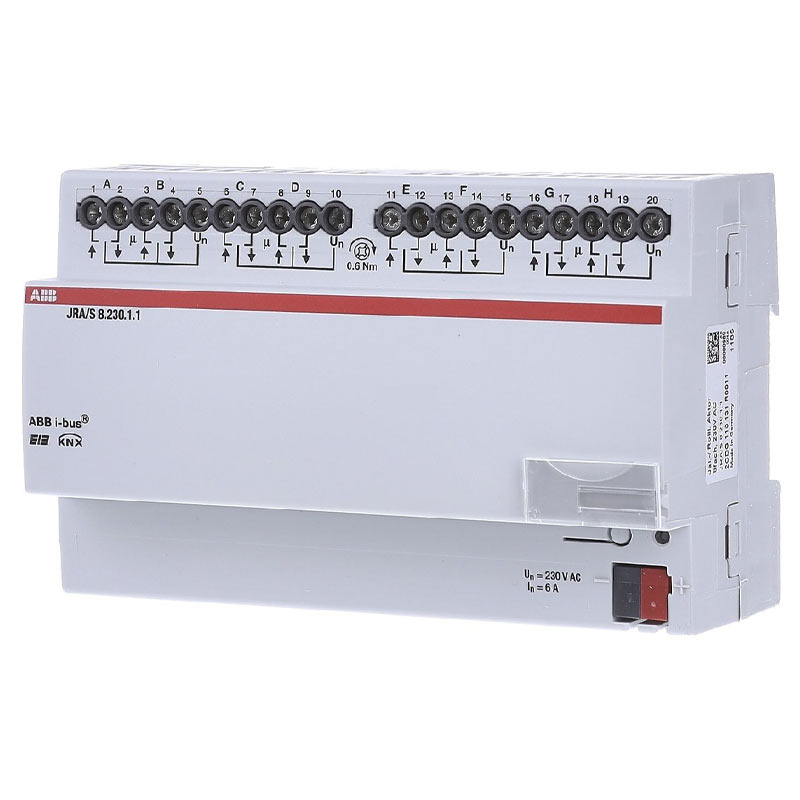فعال ساز پرده برقی 8 کاناله 10 آمپر ABB کد JRA/S 8.230.1.1