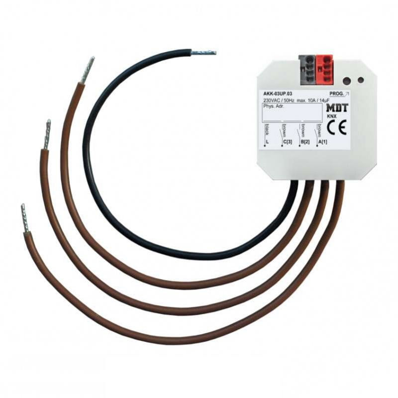فعال ساز فن کویل تک کانال توکار 10 آمپر MDT کد AKK-03UP.01