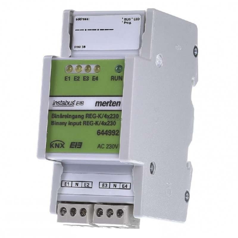 باینری اینپوت 4 کاناله 230VAC مرتن کد 644990