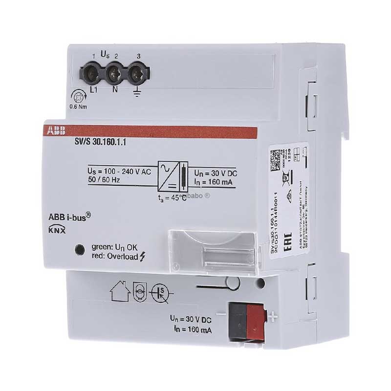 منبع تغذیه 320 میلی آمپر ABB کد SV/S30.320.1.1