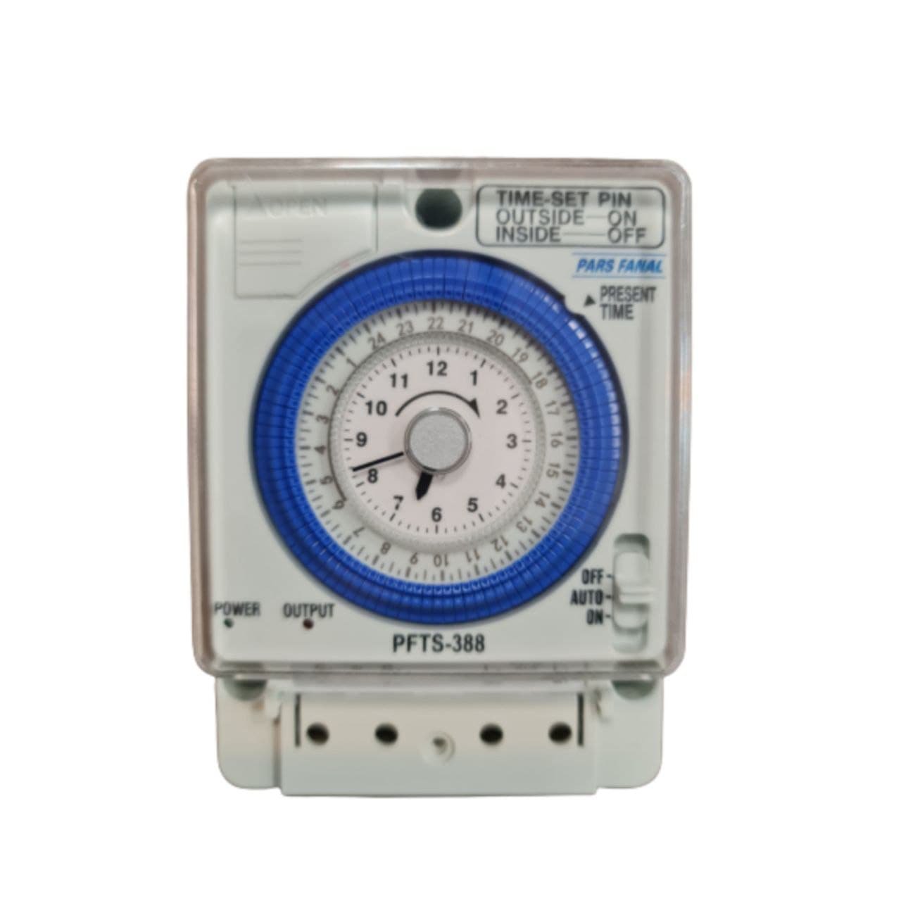 تایمر ذخیره دار تابلویی پارس فانال مدل PFTS-388