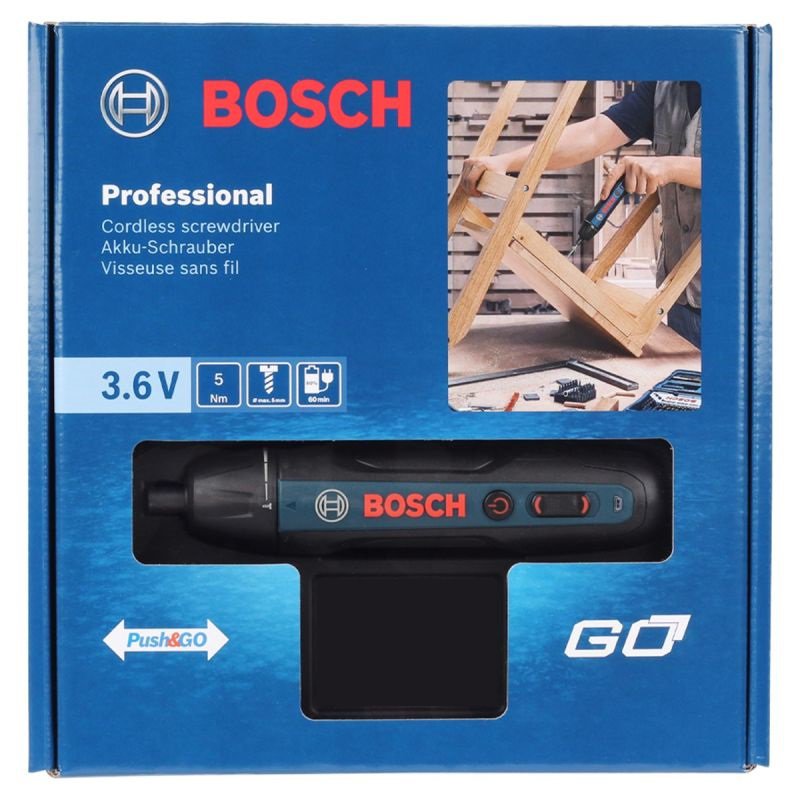 پیچ گوشتی شارژی بوش مدل GO