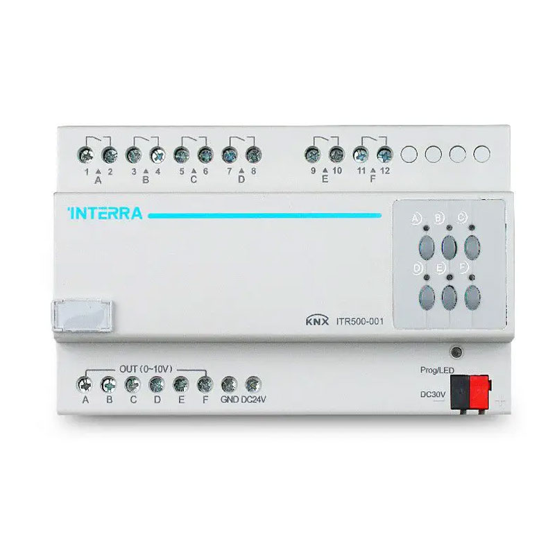 دیمر 6 کاناله 10 آمپر اینترا کد ITR500-001